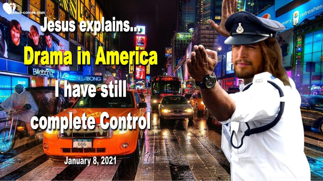 Drama in America... I have still complete Control, please pray ❤️ Love Letter from Jesus Christ