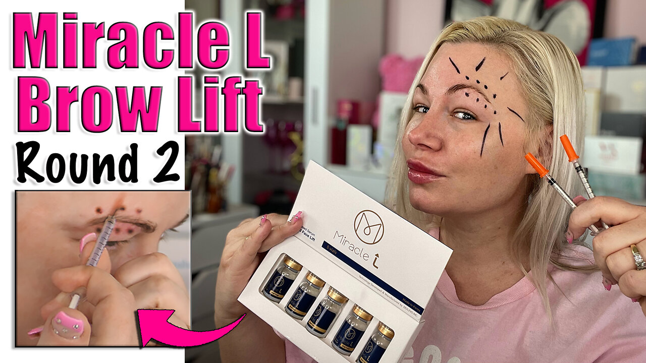 Brow Lift with Miracle L (Liquid PCL) From Acecosm.com : Round 2| Code Jessica10 Saves you Money!