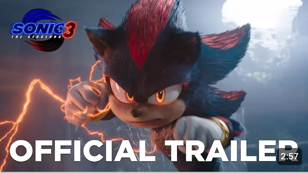 Sonic the Hedgehog 3 | Official Trailer (2024 Movie) Ben Schwartz, Jim Carrey, Keanu Reeves