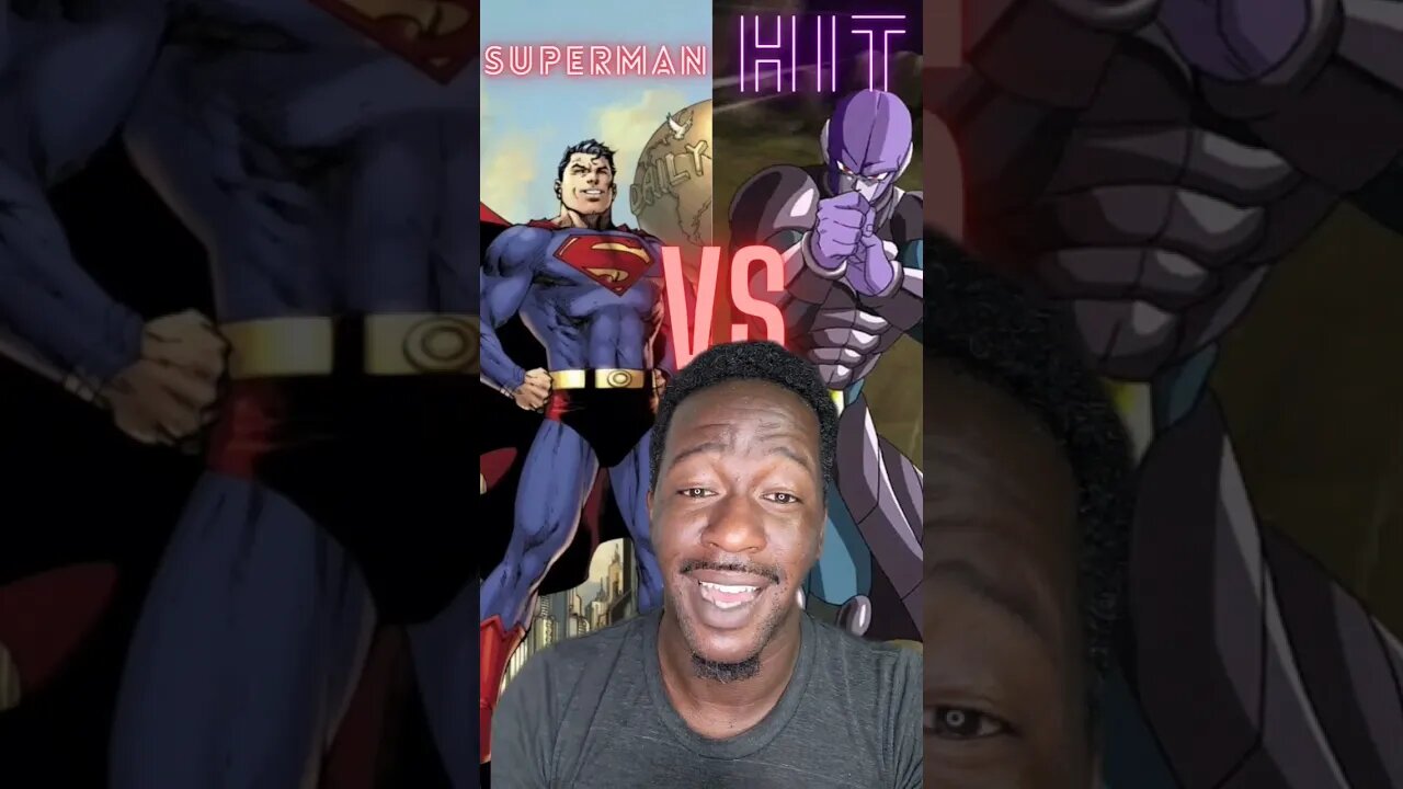 #superman vs hit from #drangonballsuper #shorts