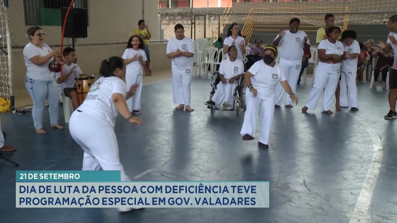 21 de Setembro: Dia de Luta da Pessoa com Deficiência teve Programação Especial em GV.