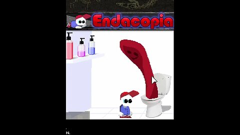 Toilet Tongued | Endacopia by AndyLand #shorts