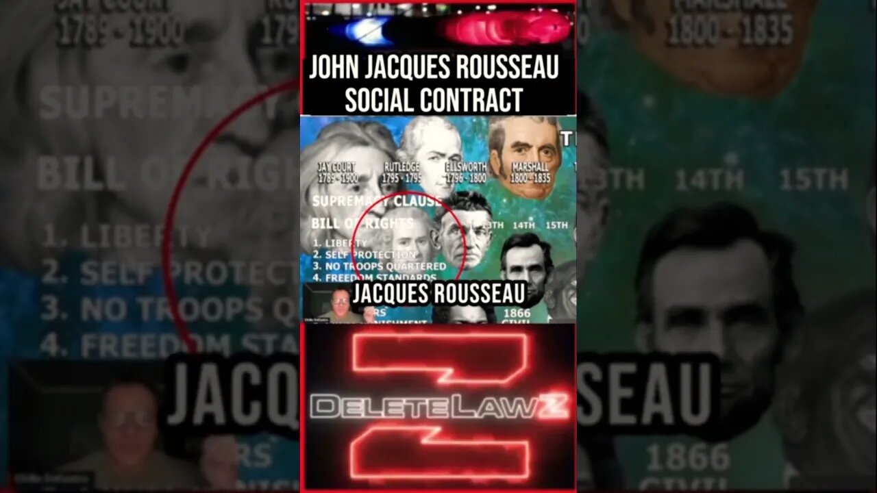 “WE THE PEOPLE” CAME FROM JEAN JACQUES ROUSSEAU.