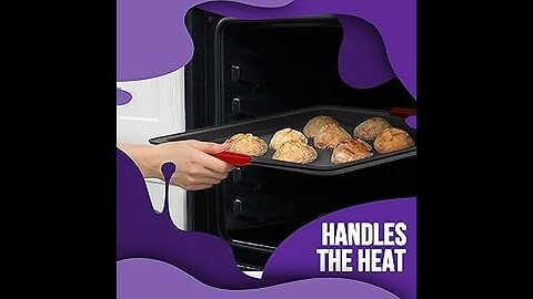 Nonstick Kitchen Oven Baking Pans - Premium & Stylish Non-Stick Steel