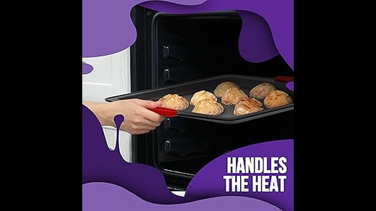 Nonstick Kitchen Oven Baking Pans - Premium & Stylish Non-Stick Steel