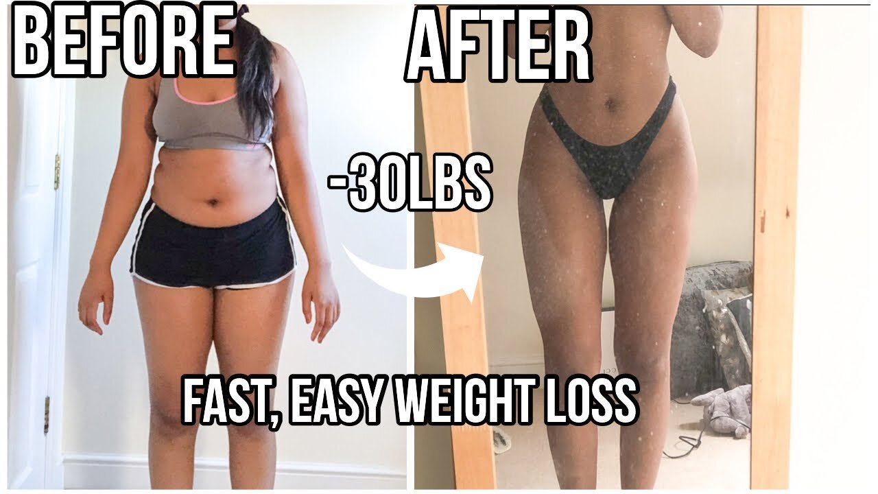 How I Lost 30 Pounds In 3 Months - My weight Loss Before and After Results