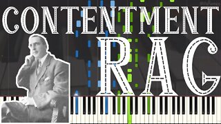 Joseph Lamb - Contentment Rag 1915 (Ragtime Piano Synthesia)