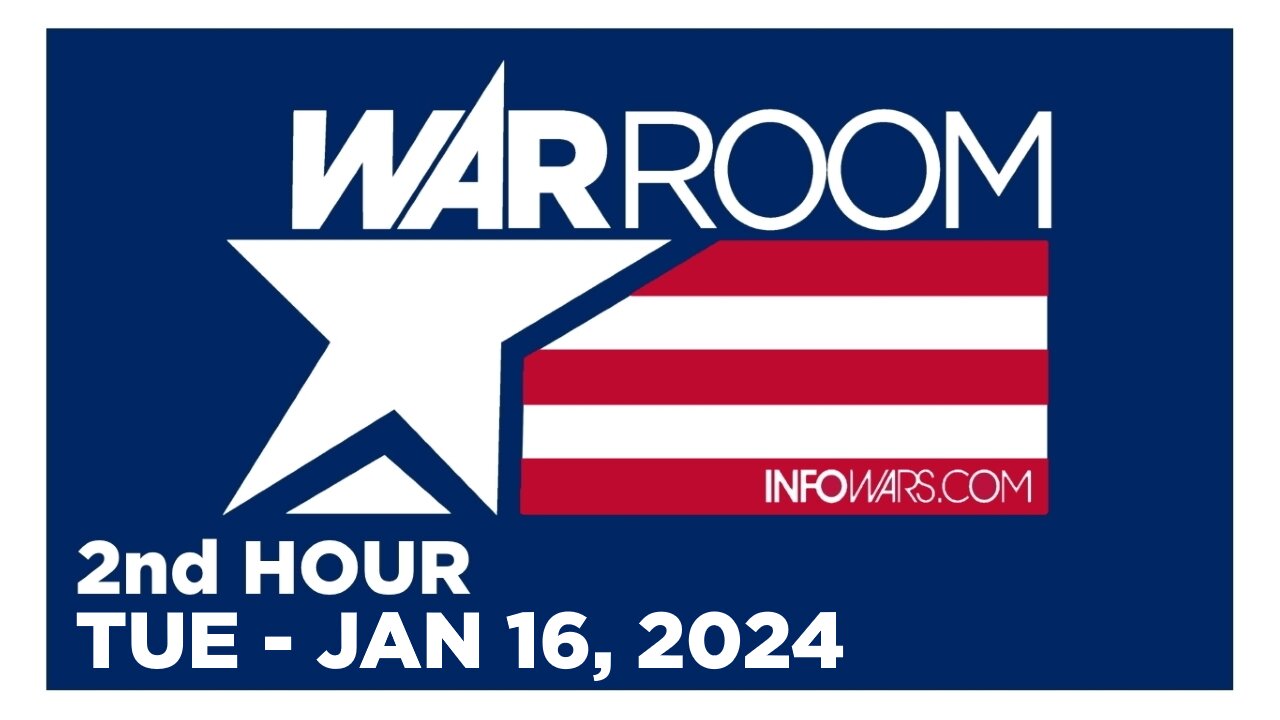 WAR ROOM [2 of 3] Tuesday 1/16/24 • TAYLER HANSEN - MIGRANT NGO MONEY LAUNDERING SCHEME • Infowars