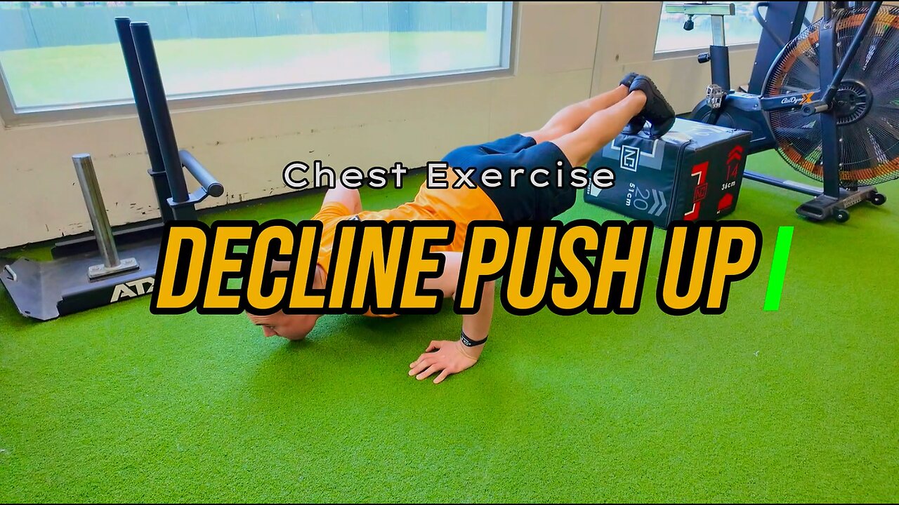 Decline Push Up | CHEST Exercise