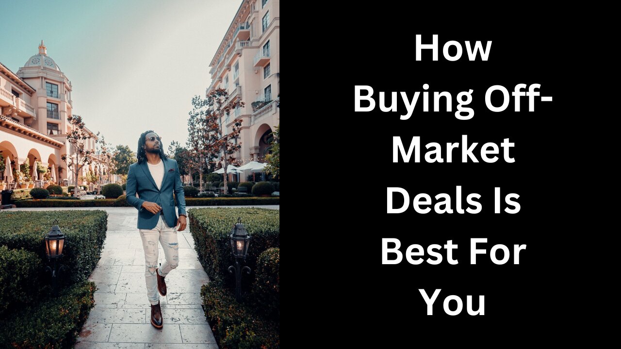 THIS is the exact reason why buying businesses off-market is the best thing for you