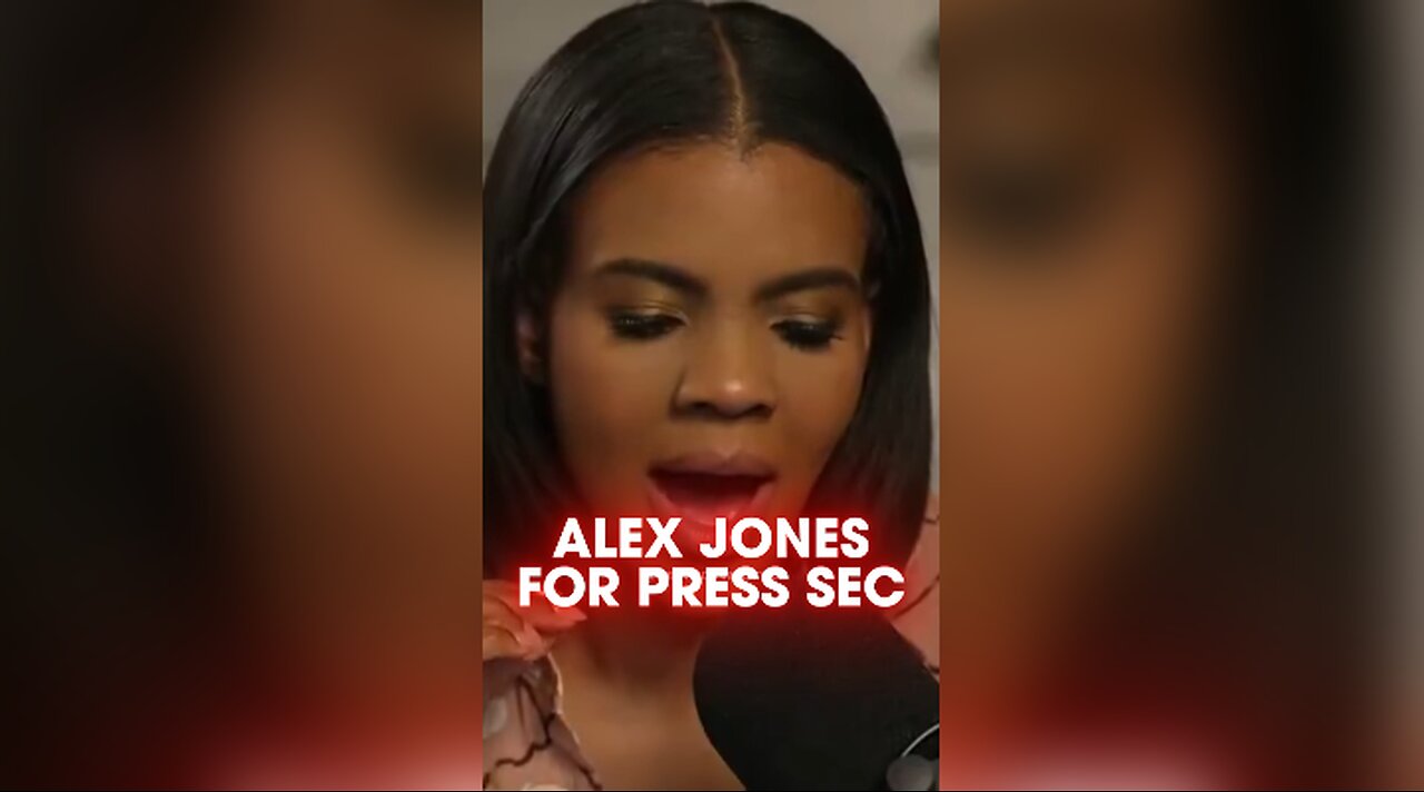 Candace Owens Would Pay To See Trump Pick Alex Jones as Press Secretary