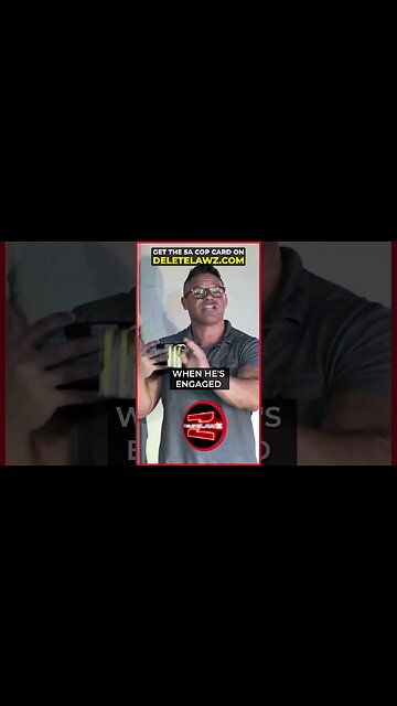 Cop Says “LET ME TALK”