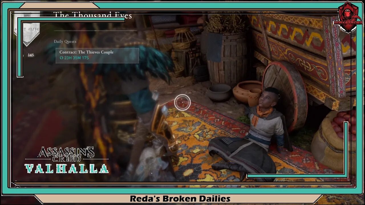 Assassin's Creed Valhalla- Reda's Broken Dailies