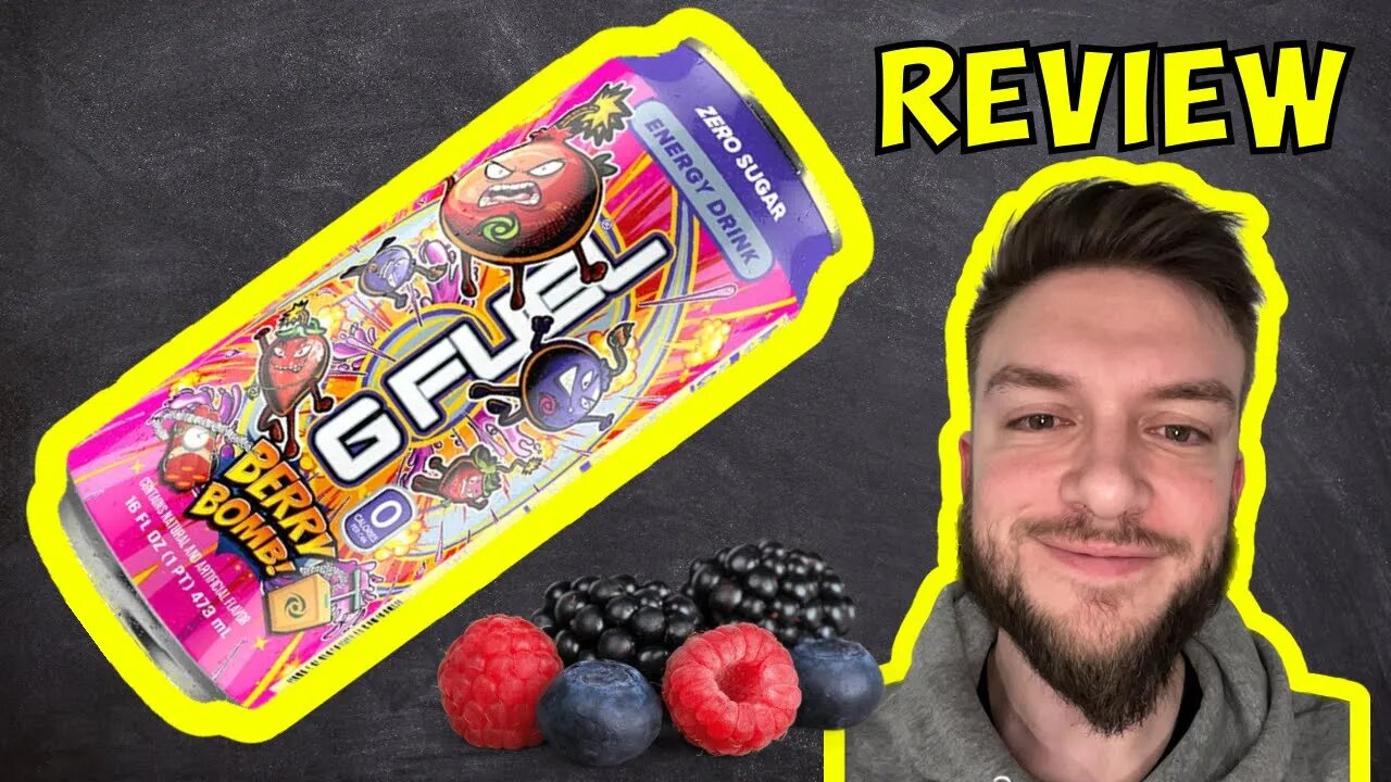 G Fuel Berry Bomb Energy Drink Review