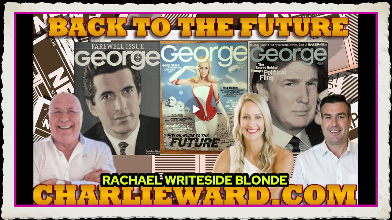 BACK TO THE FUTURE WITH RACHAEL WRITESIDE BLONDE PAUL BROOKER