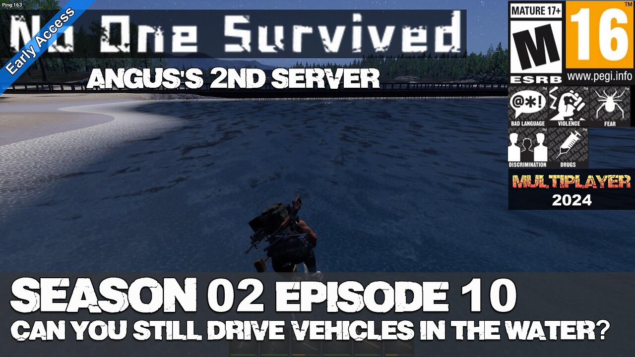 No One Survived (EA 2024) MP (Season 02 Episode 10) Can you still drive vehicles through the water?