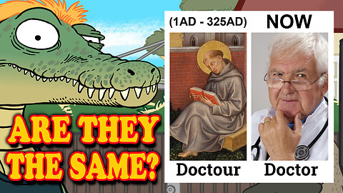 CROCrates- The origin of DOCTORS #etymology