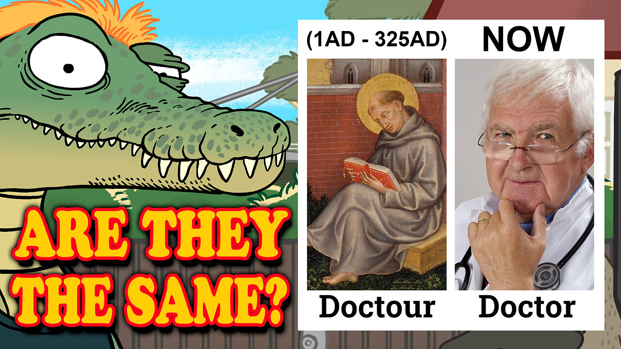 CROCrates- The origin of DOCTORS #etymology