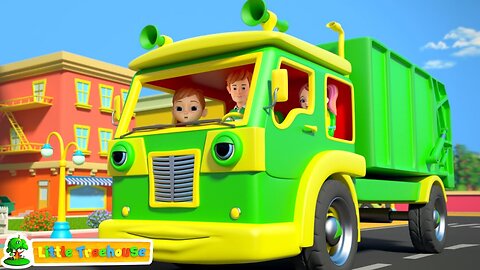 Wheels On The Garbage Truck + More Nursery Rhymes & Baby Songs by Little Treehouse