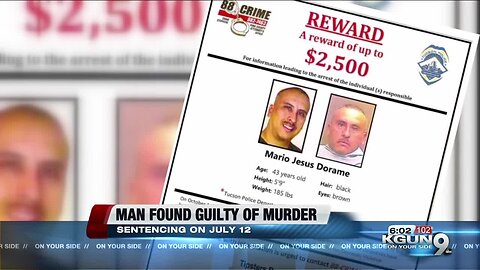 Mario Jesus Dorame found guilty for murdering girlfriend
