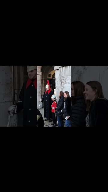 Boy meets his hero #horseguardsparade