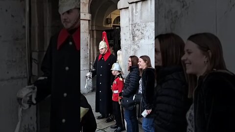 Boy meets his hero #horseguardsparade