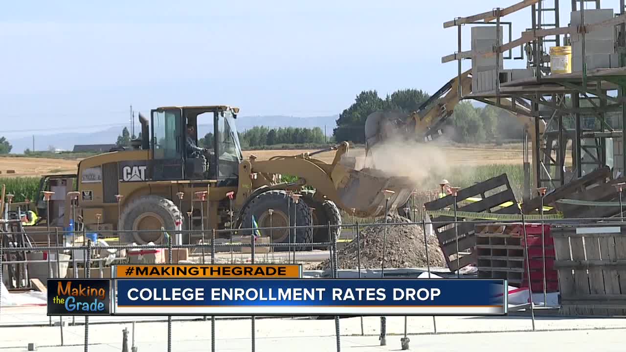 College enrollment rates drop in Kuna, follows national trend