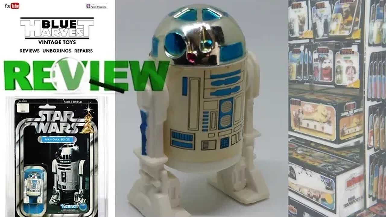 VINTAGE STAR WARS ACTION FIGURES: R2D2