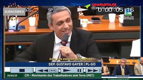 Deputado Gustavo Gayer desmascara MST em CPI. Assista o vídeo