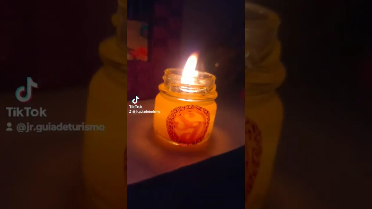 Velas feita de forma artesanal por mim para meu casamento