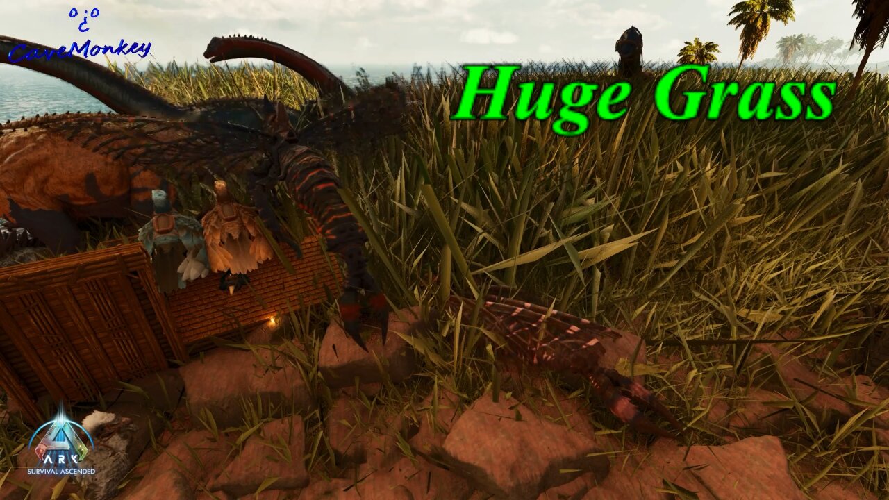 ARK: Survival Ascended : Huge Grass