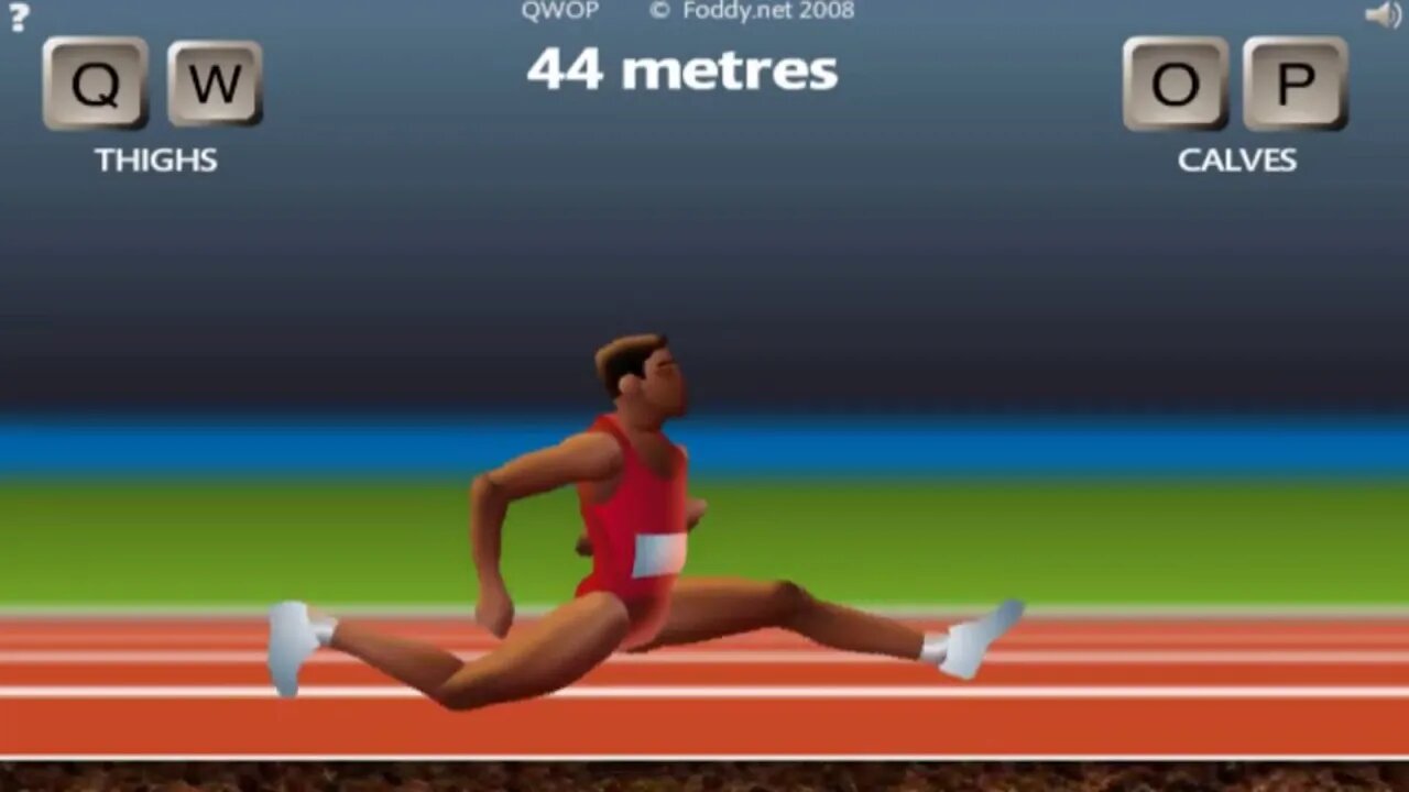 QWOP Walkthrough Movie (With Commentary)