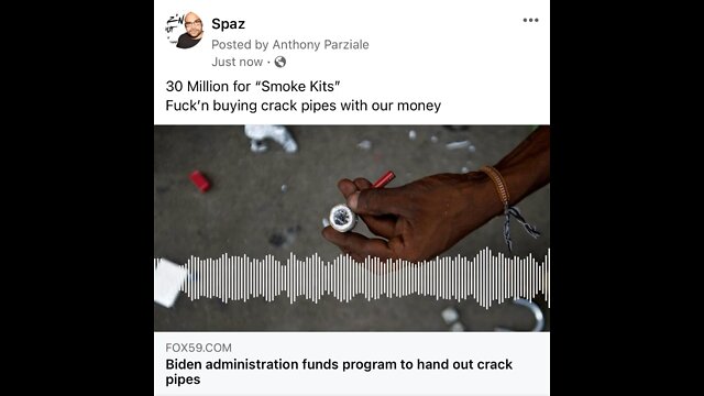 🚨Biden is Buying Crack Pipes🚨