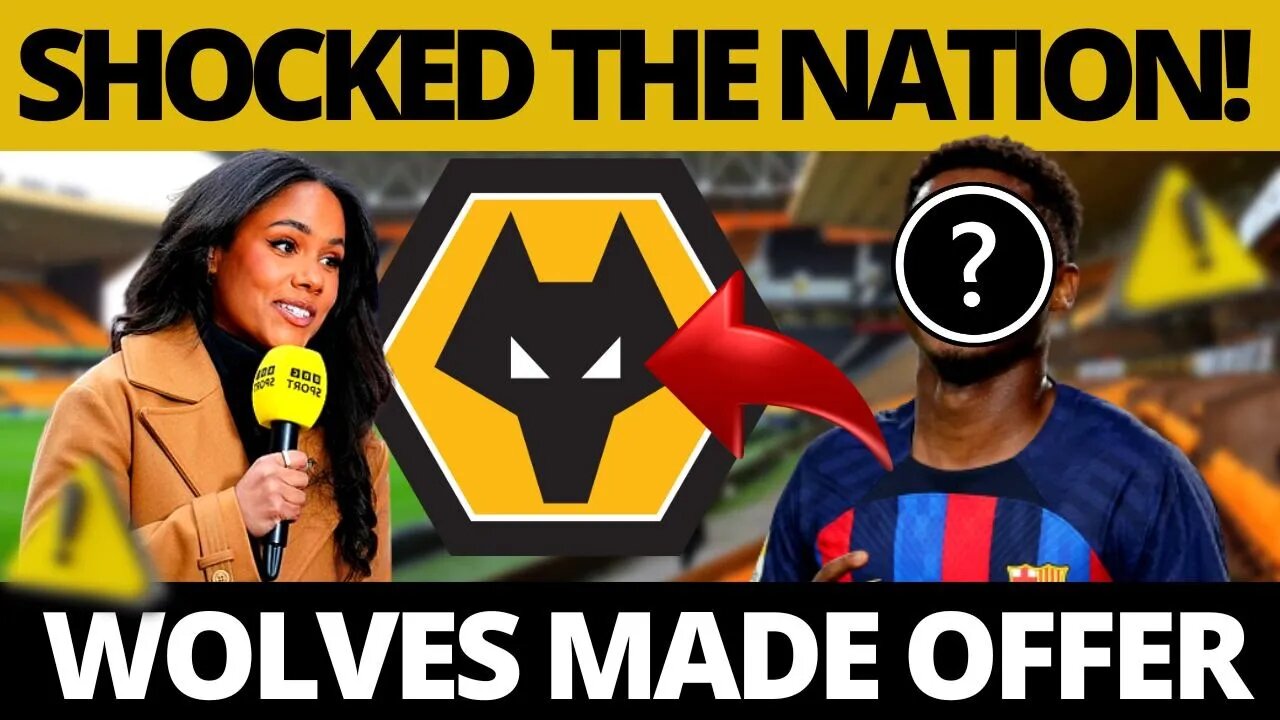 WOLVES MADE A 30 MILLION + PLAYER OFFER! CLUB STUDY PROPOSAL! LATEST NEWS FROM WOLVERHAMPTON TODAY!