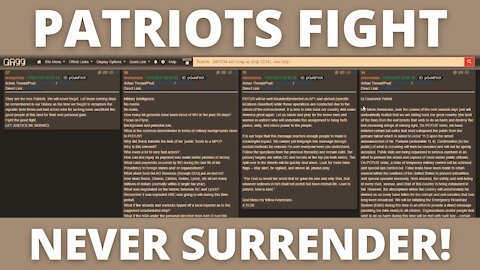 1/8/21 | 6:00 PM | The Sean Morgan Report | Patriots Fight, Never Surrender