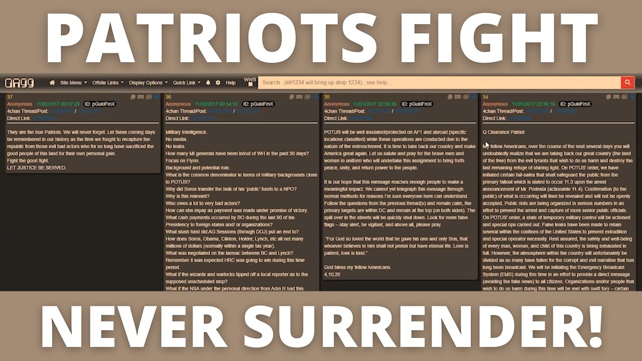 1/8/21 | 6:00 PM | The Sean Morgan Report | Patriots Fight, Never Surrender