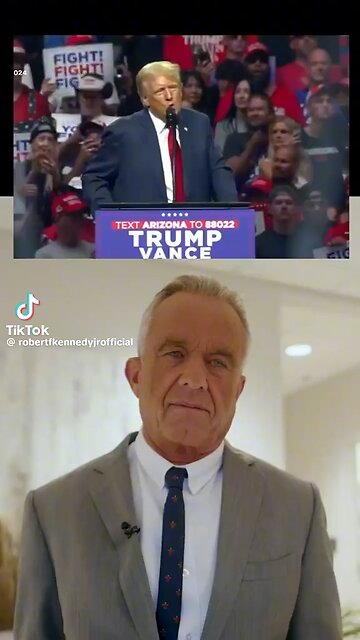 Robert F. Kennedy Jr. Reacts To Being Called On Stage With President Trump