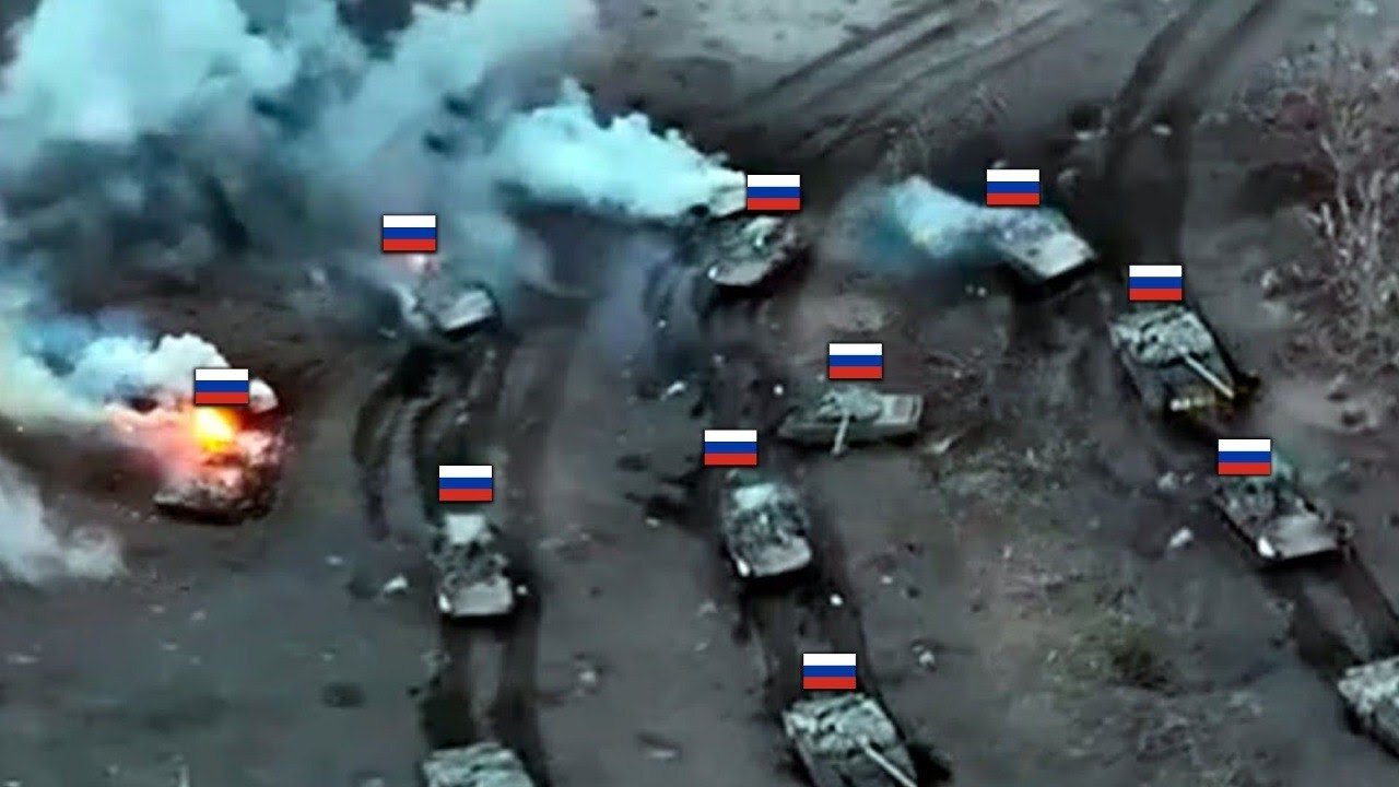 Russia sent new tanks into attack, but here's what Ukraine did to them