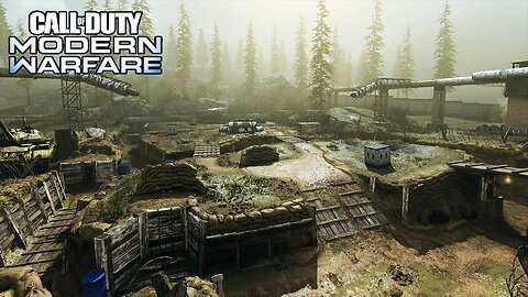 Modern Warfare 2019 MP Map Trench Gameplay
