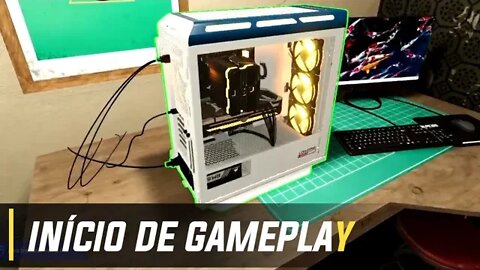 PC Building Simulator 2 Início de Gameplay em Português PT-BR