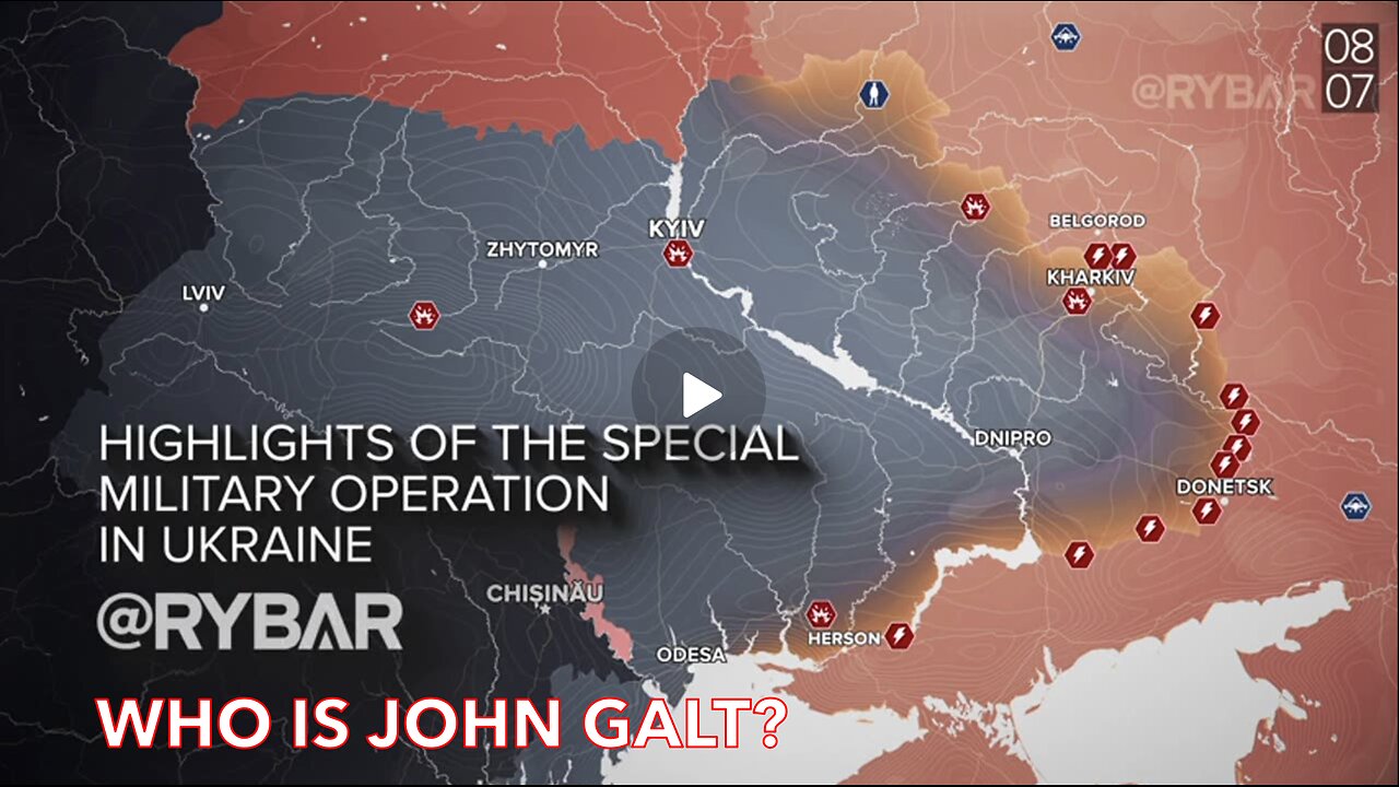 Rybar Review of the Special Military Operation on July 8-14 2024 TY JGANON, SGANON