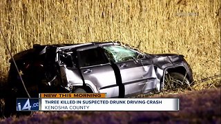 Three killed in suspected drunken driving crash in Bristol