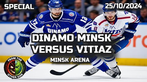 KHL ICE HOCKEY GAME - DINAMO MINSK VS VITIAZ AT THE MINSK ARENA IN MINSK, BELARUS