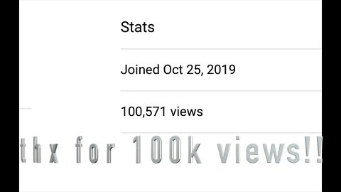 thx for 100k views!