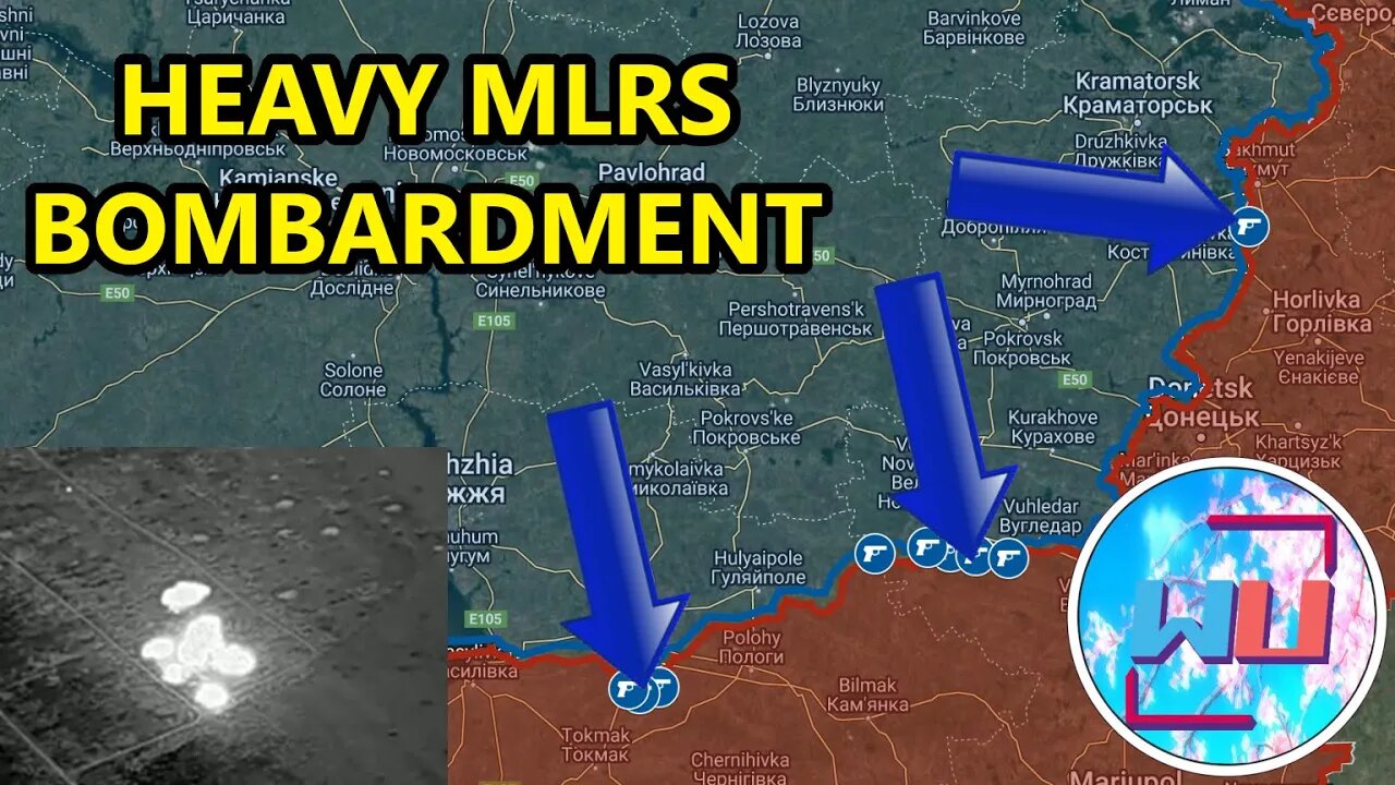 Heavy MLRS Bombardment | Mariinka's Final Days | Ukraine Gains Tactical Advantage South Of Bakhmut