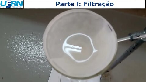 Exp. 4. Separação de misturas (filtração e destilação). Química Experimental (QUI1021/QUI0312) UFRN.