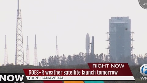 GOES-R weather satellite launch tomorrow