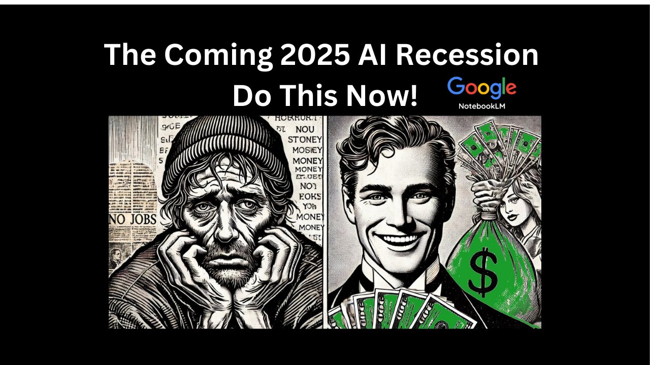 The Coming 2025 AI Recession Do This Now!