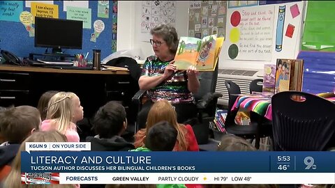 Local author inspires children with her work