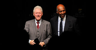 November 18, 2011 - "We Need Everybody" for a Strong America, Bill Clinton Tells DePauw Audience